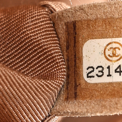 Chanel Caviar Quilted Medium Boy Flap Light Brown 7 of 9
