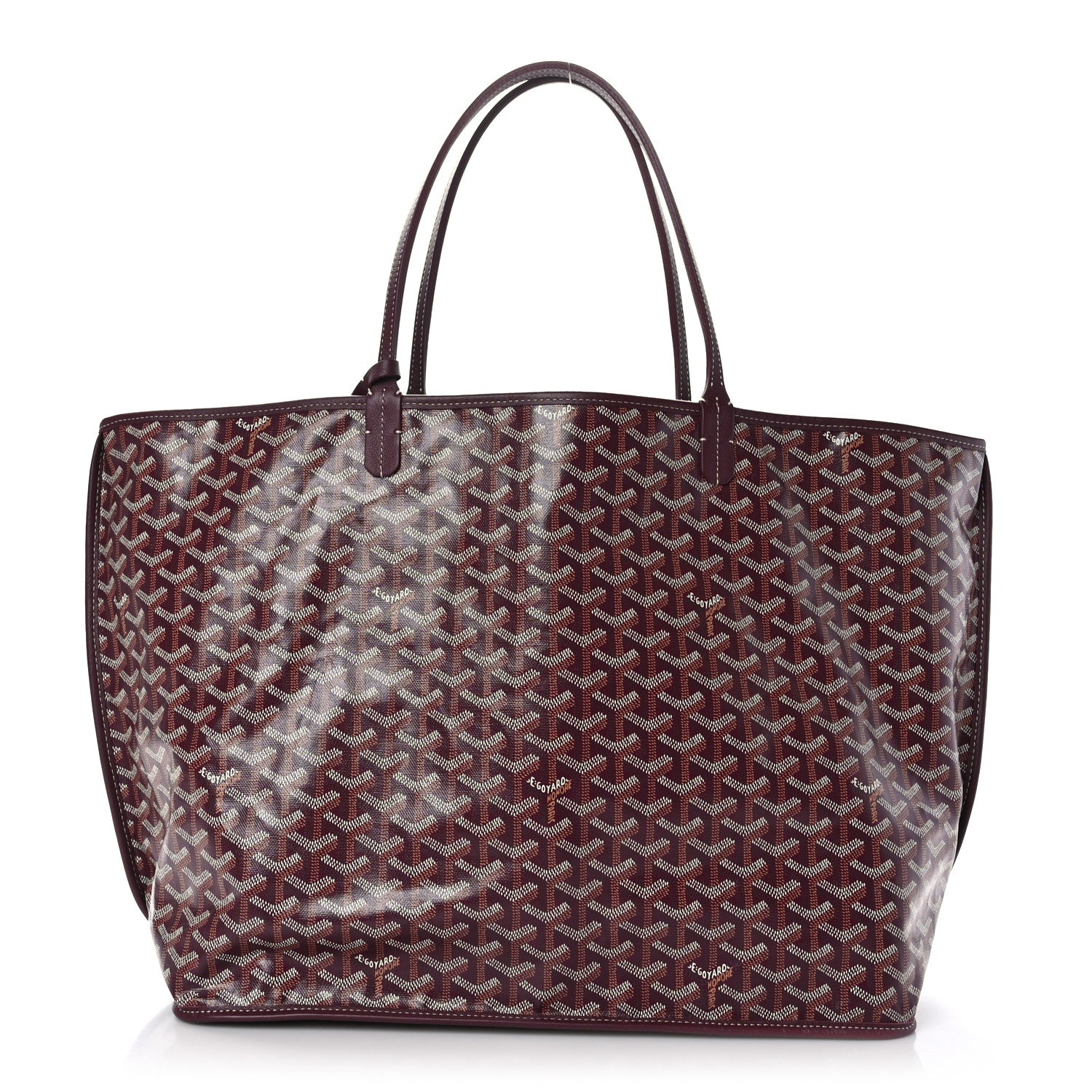 Goyard Goyardine Reversible Anjou GM Burgundy 1 of 14