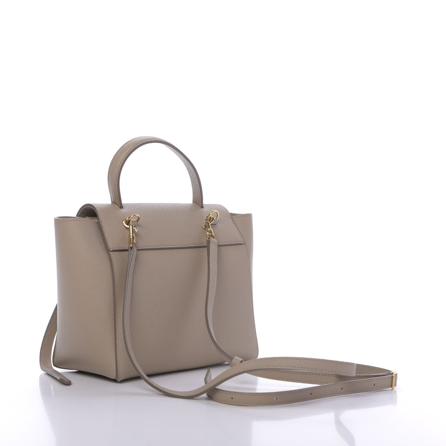Celine Grained Calfskin Nano Belt Bag Light Taupe 3 of 13