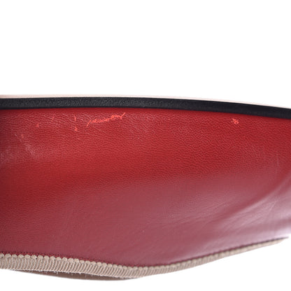 Gucci Malaga Kid Silk Hannelore Detachable Platform Slide 37 Hibiscus Red 16 of 18