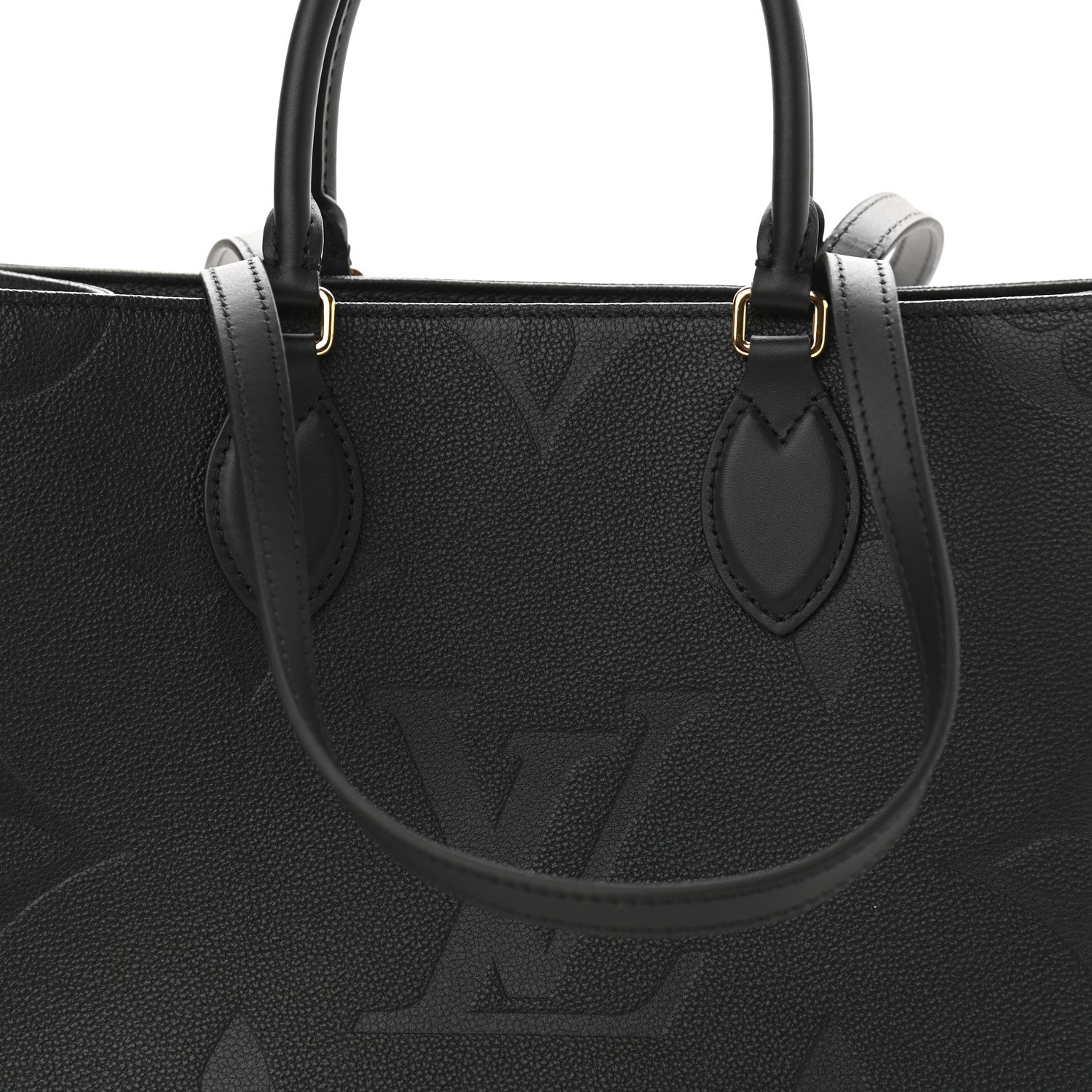 Louis Vuitton Empreinte Monogram Giant Onthego MM Black 9 of 10