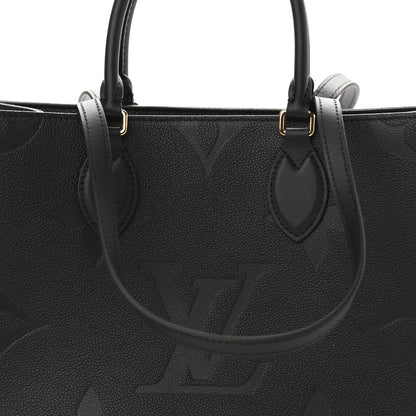 Louis Vuitton Empreinte Monogram Giant Onthego MM Black 9 of 10