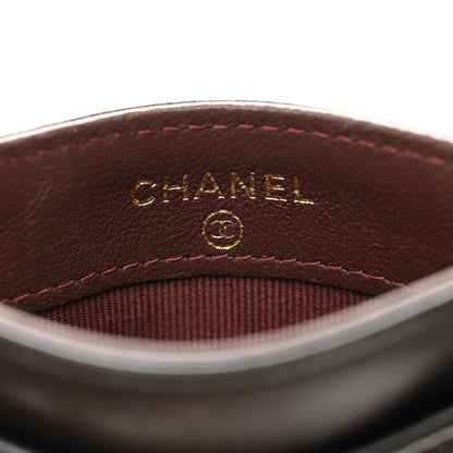 Chanel Lambskin Quilted Card Holder Black 7 of 8