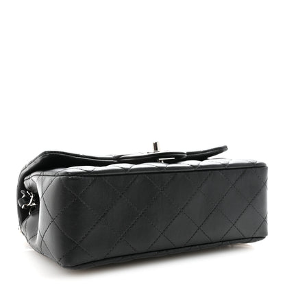 Chanel Lambskin Quilted Mini Rectangular Flap Black 4 of 10