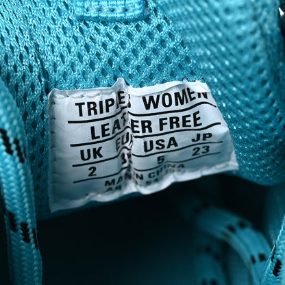 Balenciaga Fabric Mesh Clear Sole Womens Triple S Sneakers 35 Turquoise 8 of 8