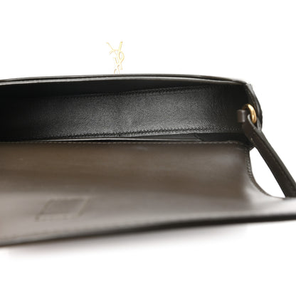 Saint Laurent Box Calfskin Mini Voltaire Shoulder Bag Deep Musk 5 of 11