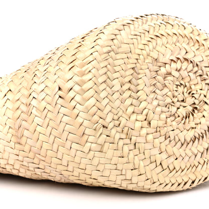 Christian Louboutin Woven Straw Loubishore Tote Beige 7 of 9