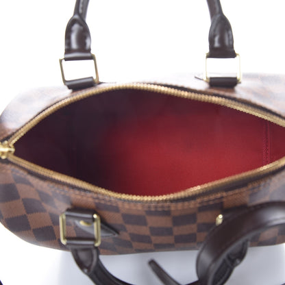 Louis Vuitton Damier Ebene Speedy Bandouliere 25 5 of 9