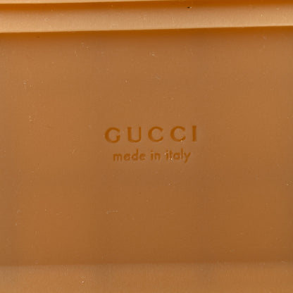 Gucci Canvas GG Monogram Angelina Platform Slide Sandals 38 Beige Ruggine 6 of 8
