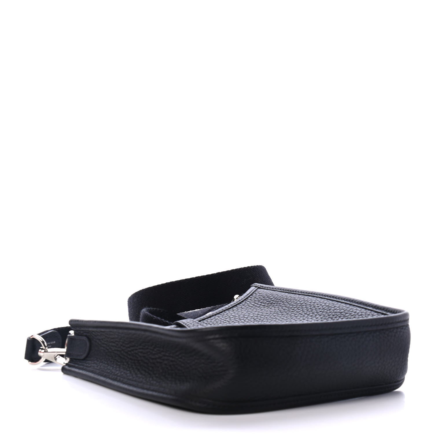 Hermes Taurillon Clemence Evelyne TPM Black 3 of 4