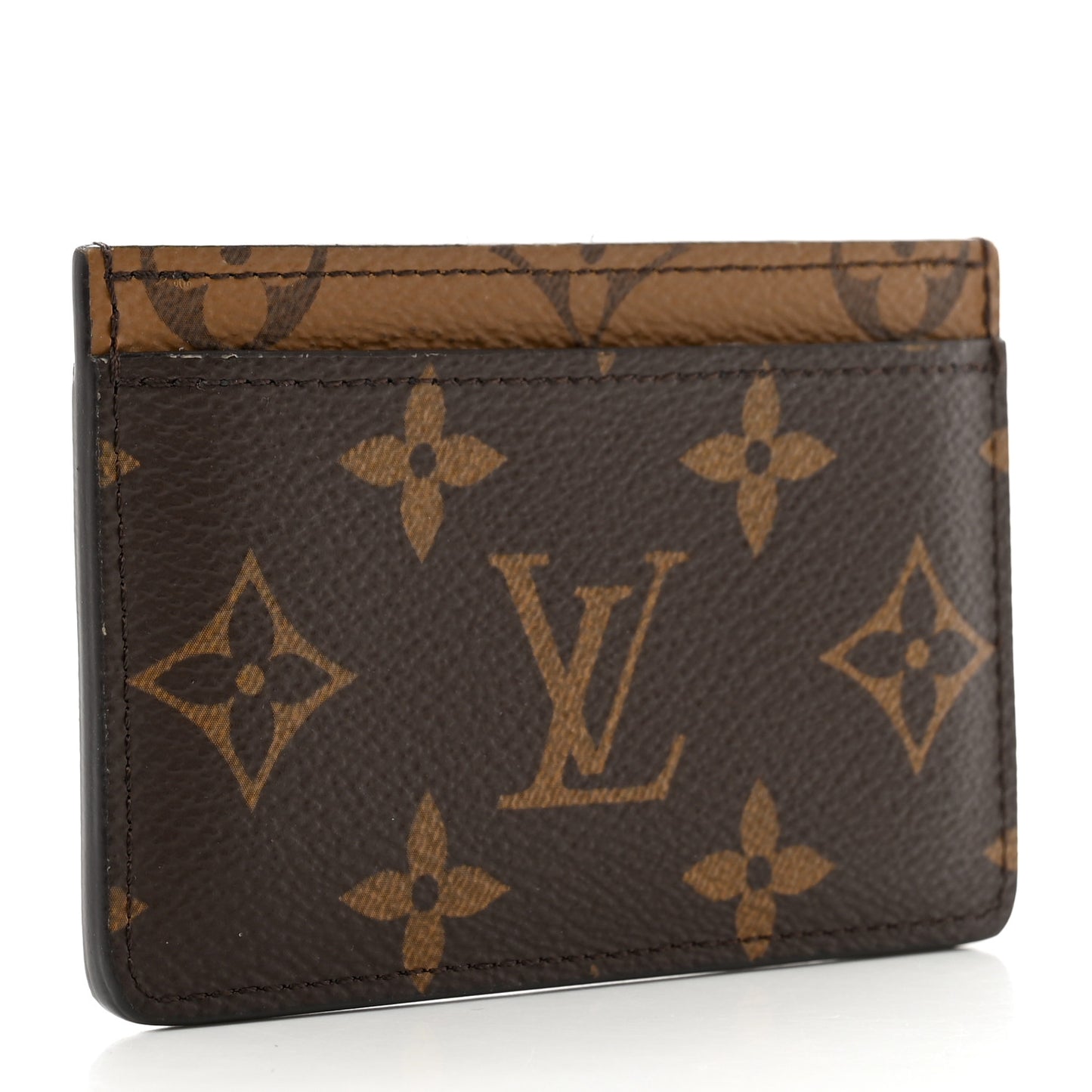 Reverse Monogram Card Holder