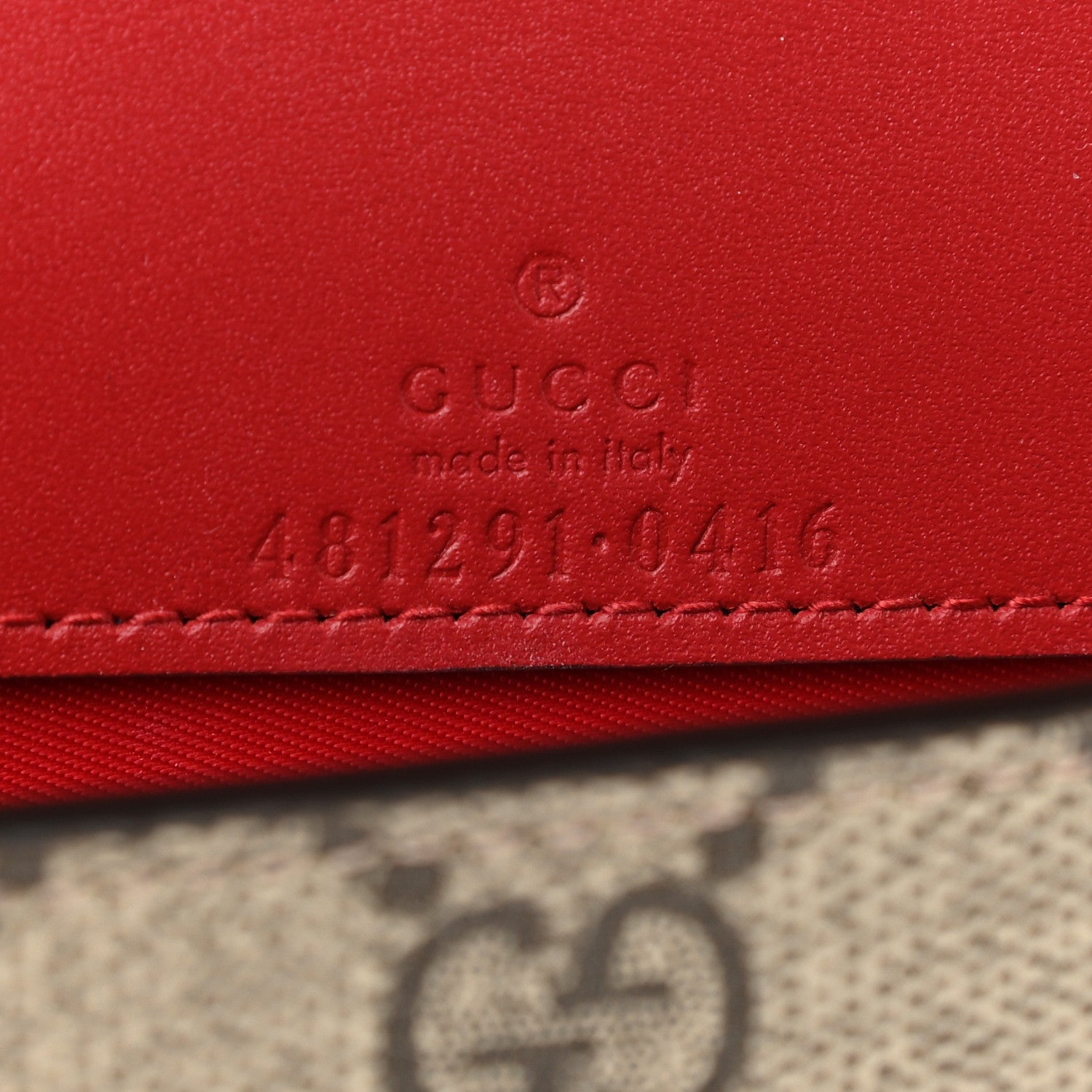 Gucci GG Supreme Monogram Mini Cherry Chain Bag 6 of 8