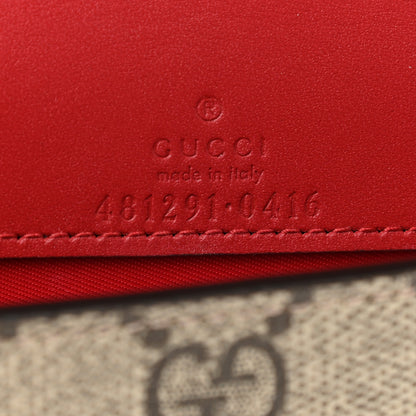 Gucci GG Supreme Monogram Mini Cherry Chain Bag 6 of 8