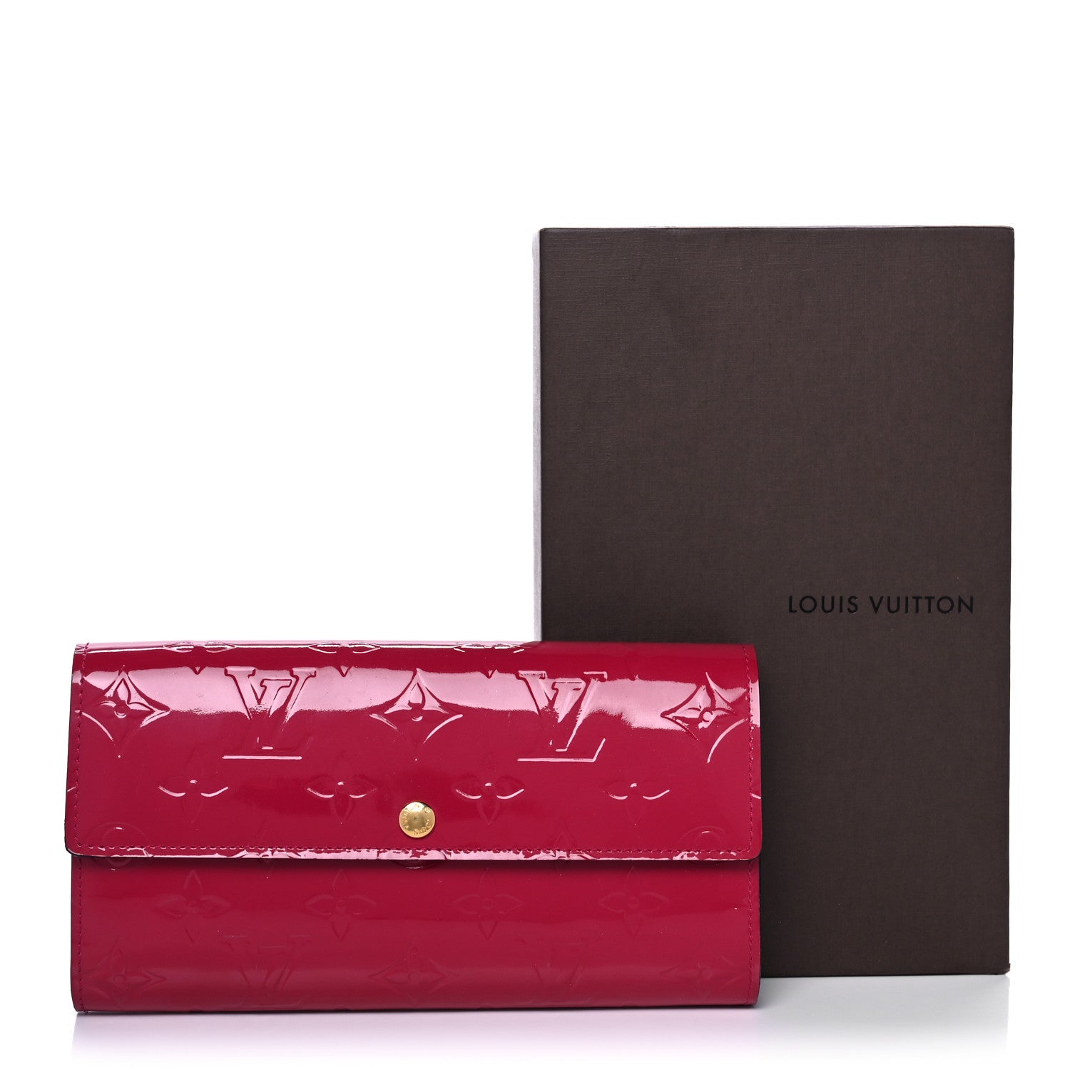 Louis Vuitton Vernis Sarah Wallet Rose Indien 11 of 11