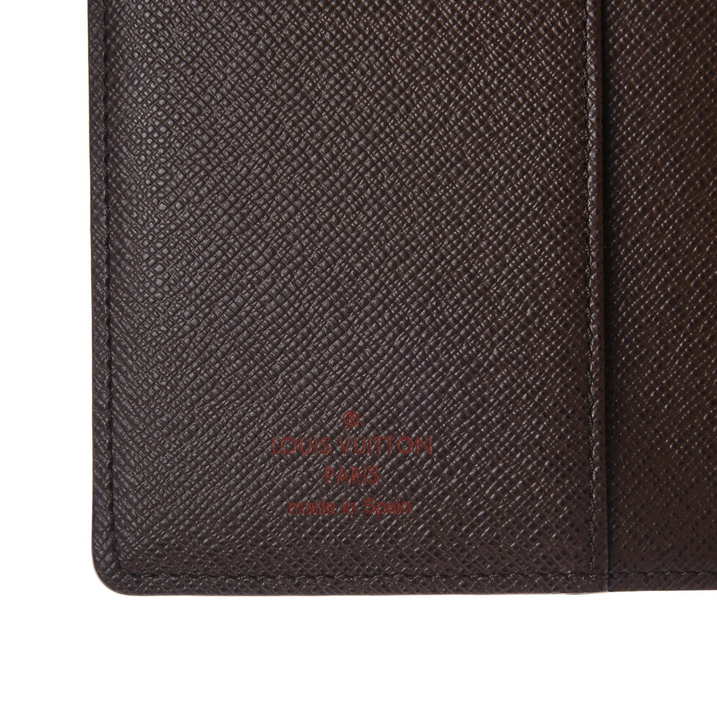 Damier Ebene Small Ring Agenda Cover