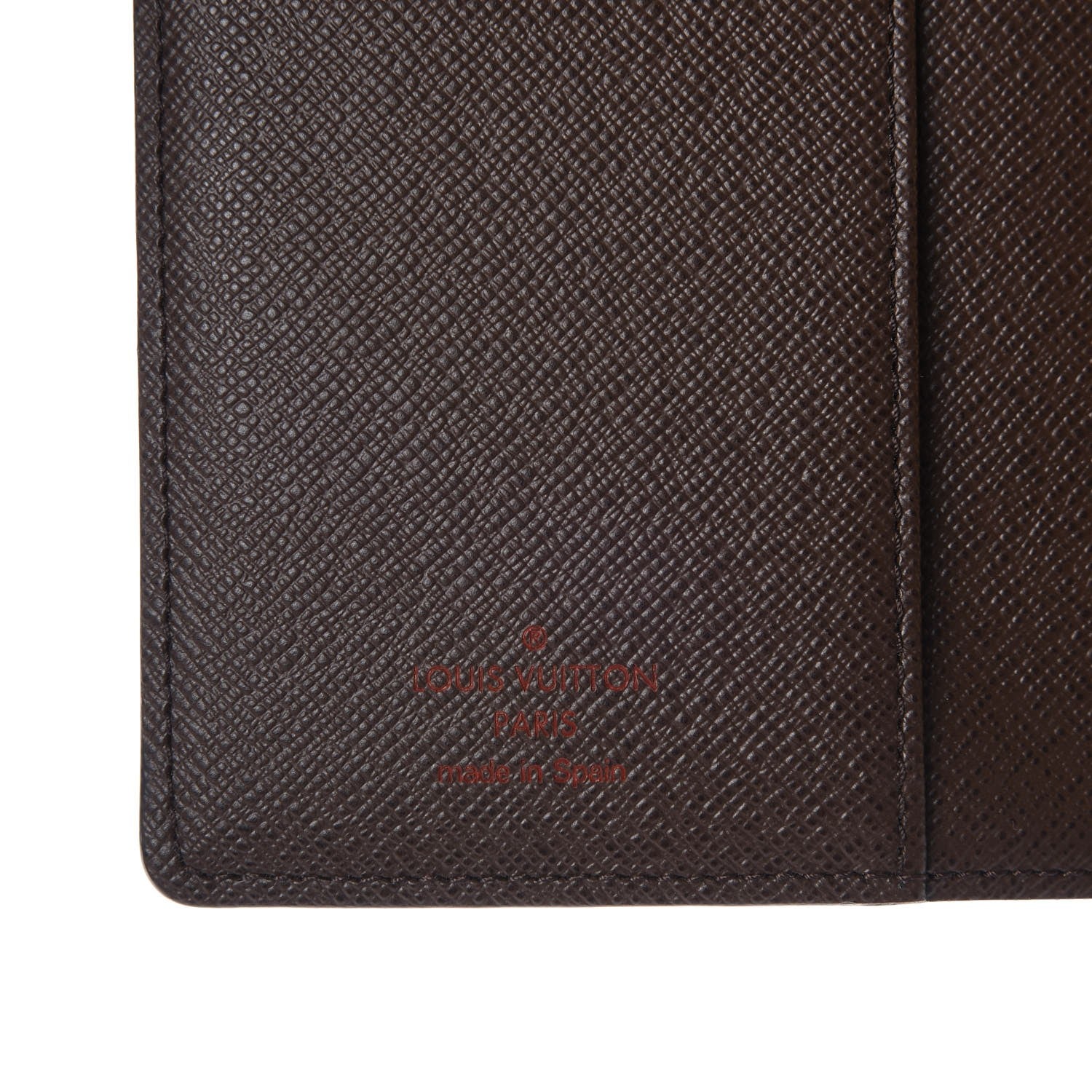 Louis Vuitton Damier Ebene Small Ring Agenda Cover 6 of 6