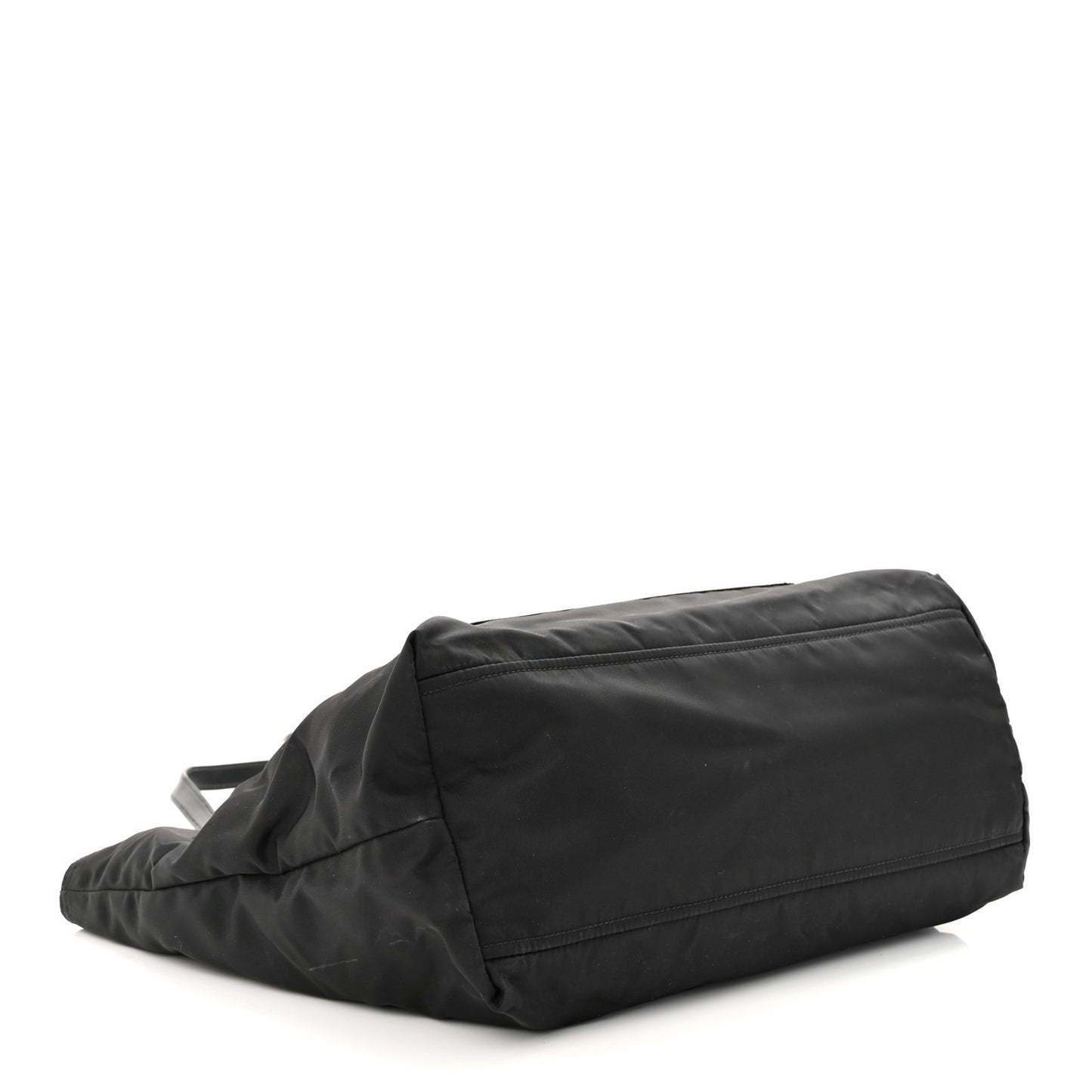 Tessuto Nylon Saffiano Tote Black