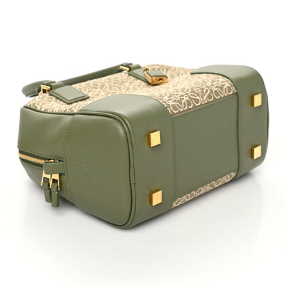 Loewe Jacquard Anagram Calfskin Amazona 19 Avocado Green 5 of 8