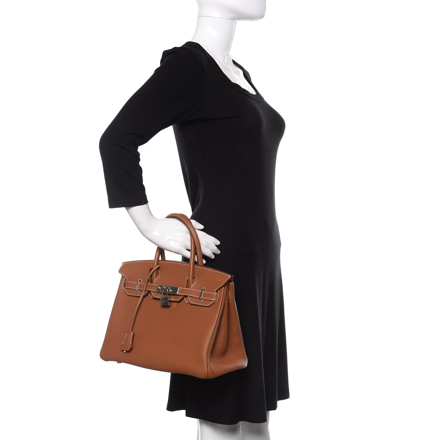 Hermes Togo Birkin 30 Gold 2 of 10