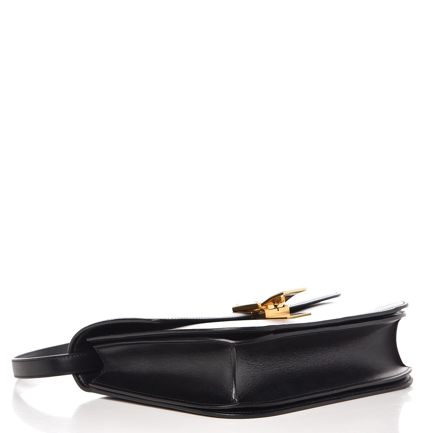 Celine Box Calfskin Medium Classic Box Flap Bag Black 4 of 14