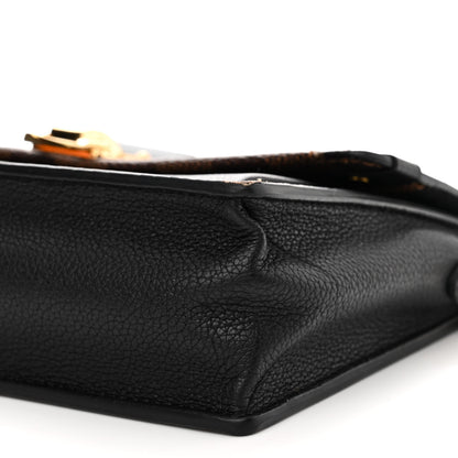 Louis Vuitton Damier Ebene Vavin Chain Wallet Black 10 of 11