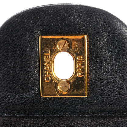 Chanel Lambskin Medium Double Flap Black 6 of 9