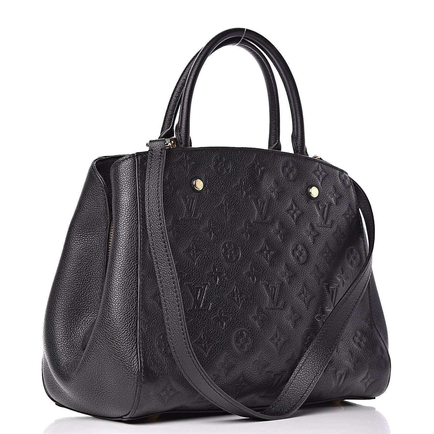 Louis Vuitton Empreinte Montaigne MM Black 3 of 11