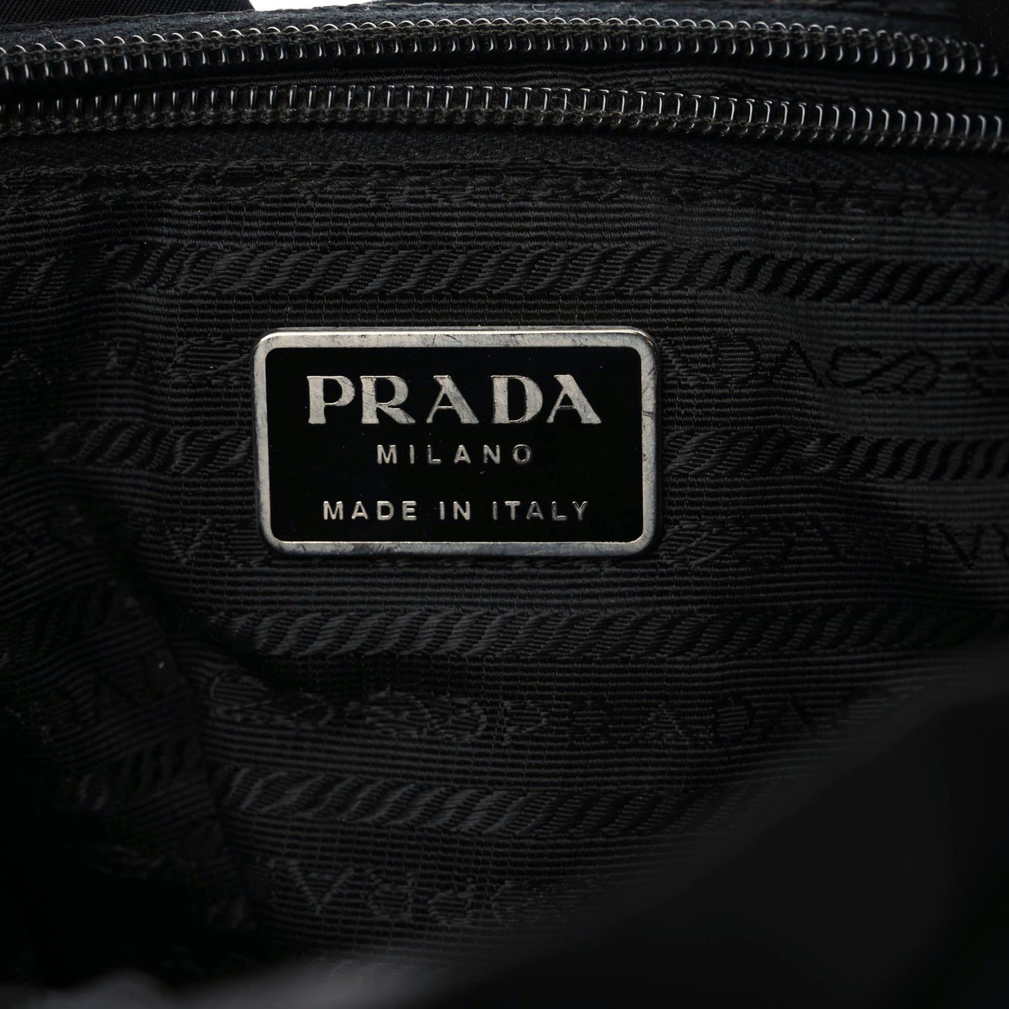 Nylon Vela Small Backpack Black