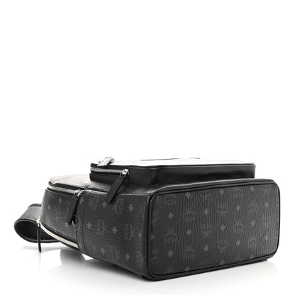 MCM Visetos Medium Stark Backpack Black 4 of 13