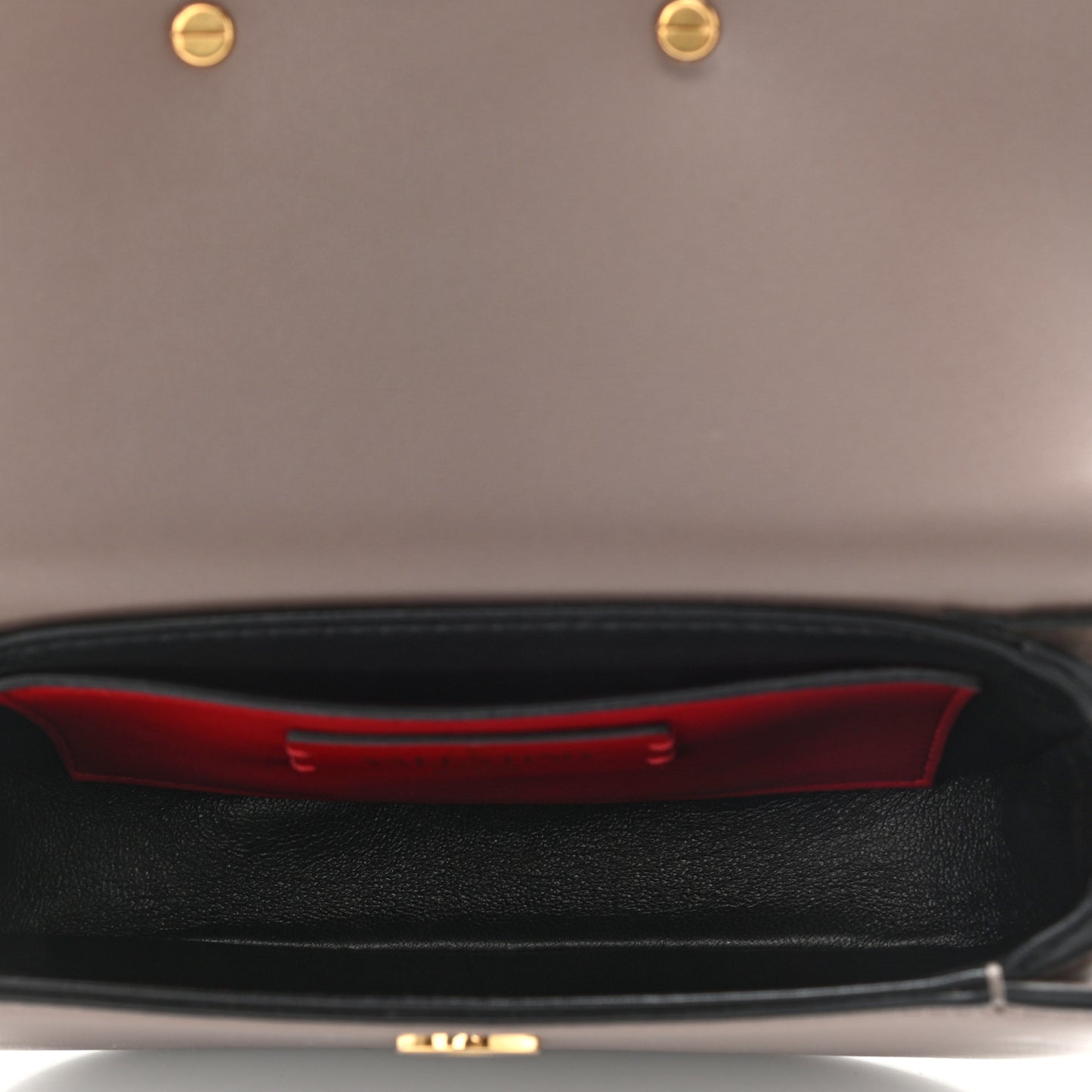Calfskin Small Supervee Crossbody Bag Clay