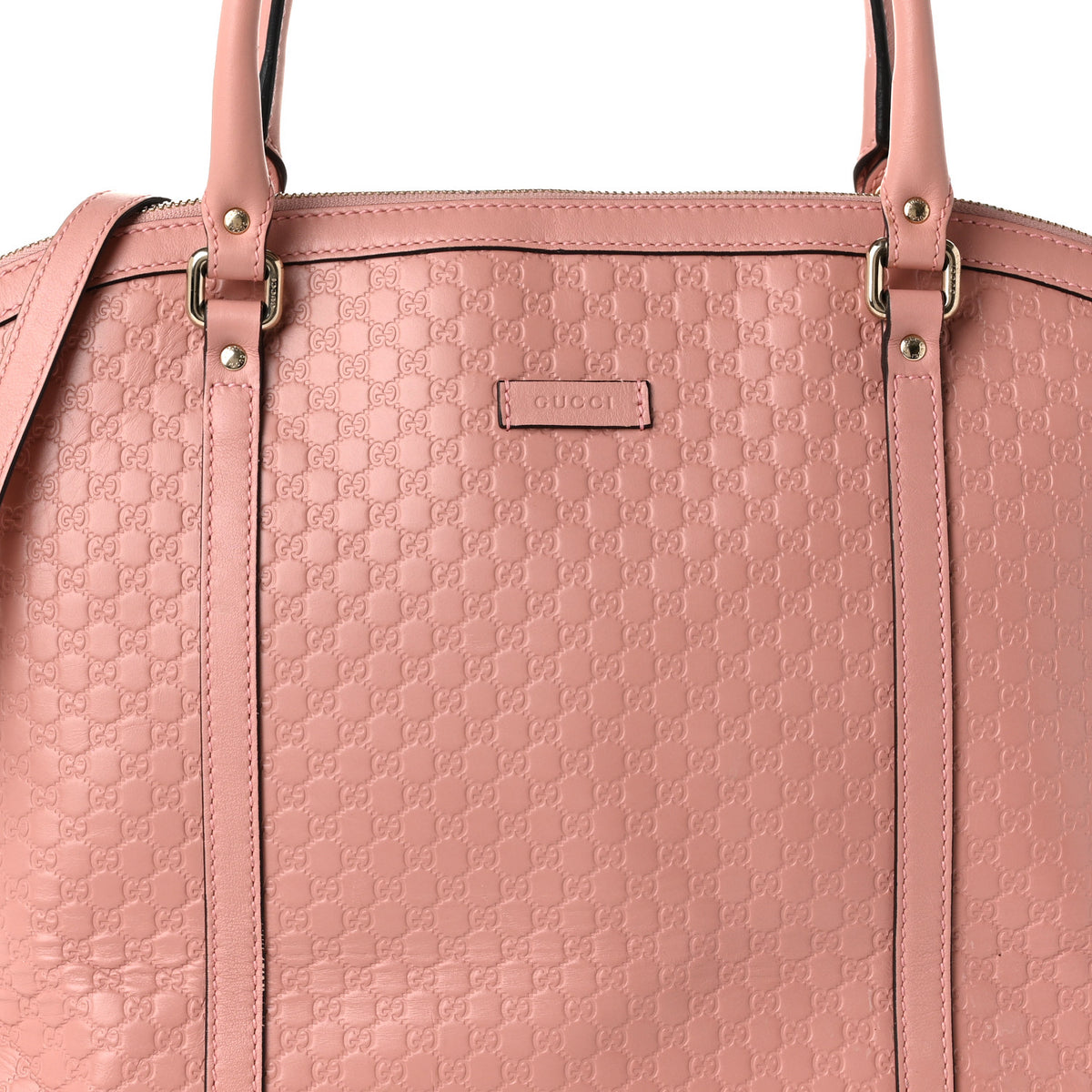 Gucci Soft Microguccissima Large Dome Satchel Soft Pink 8 of 14