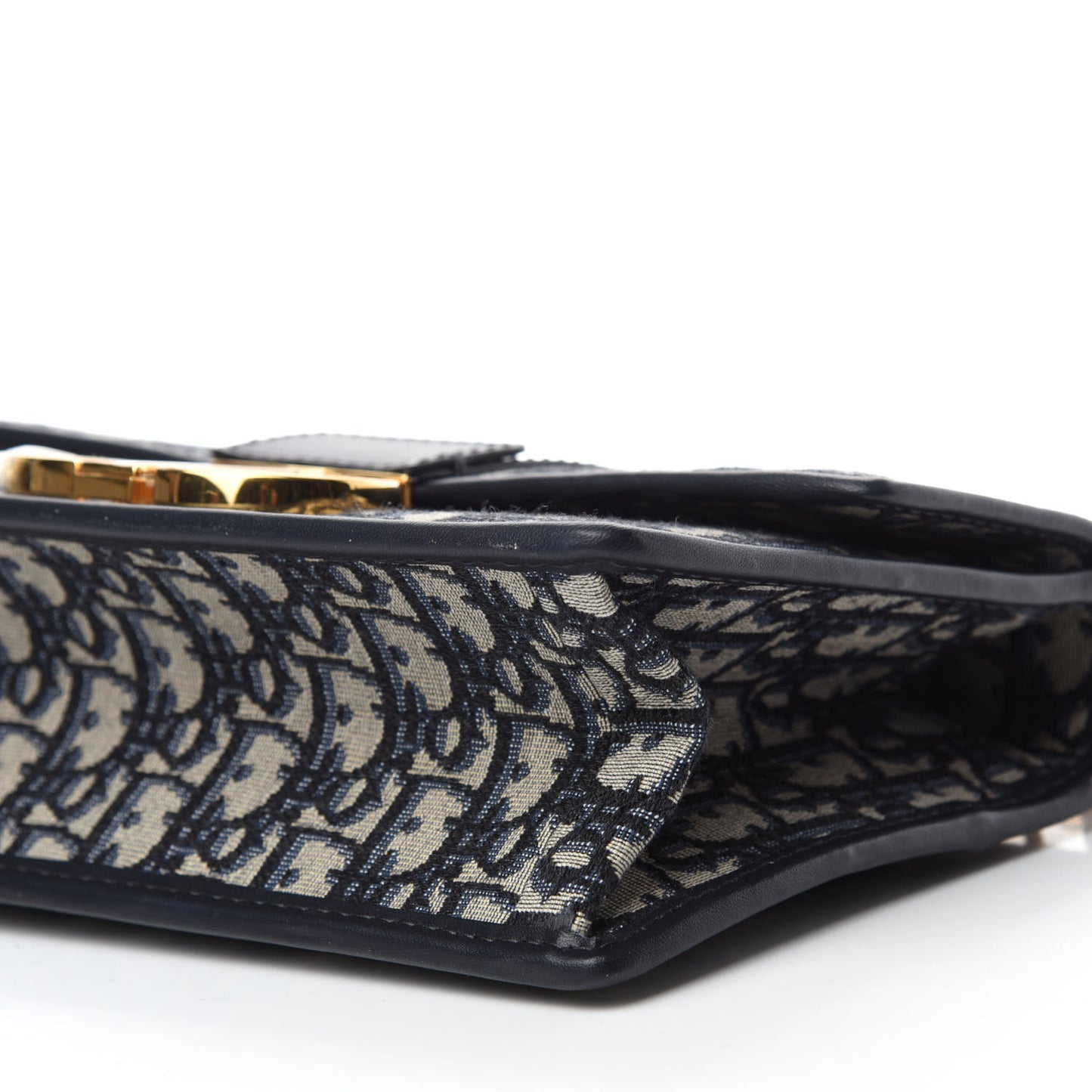 Oblique 30 Montaigne Chain Flap Bag Blue