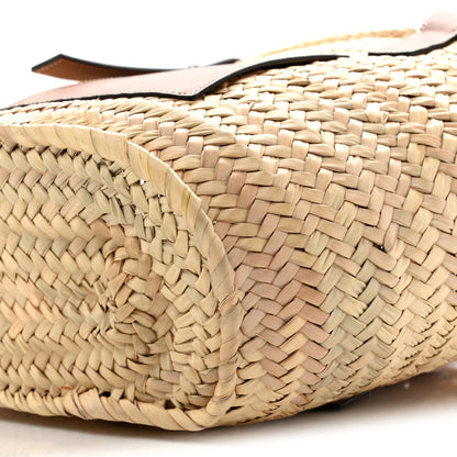 Loewe Raffia Basket Tote Bag Natural Tan 8 of 10