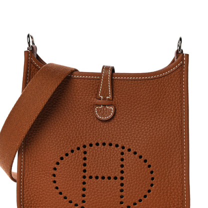 Hermes Taurillon Clemence Evelyne TPM Gold 7 of 11