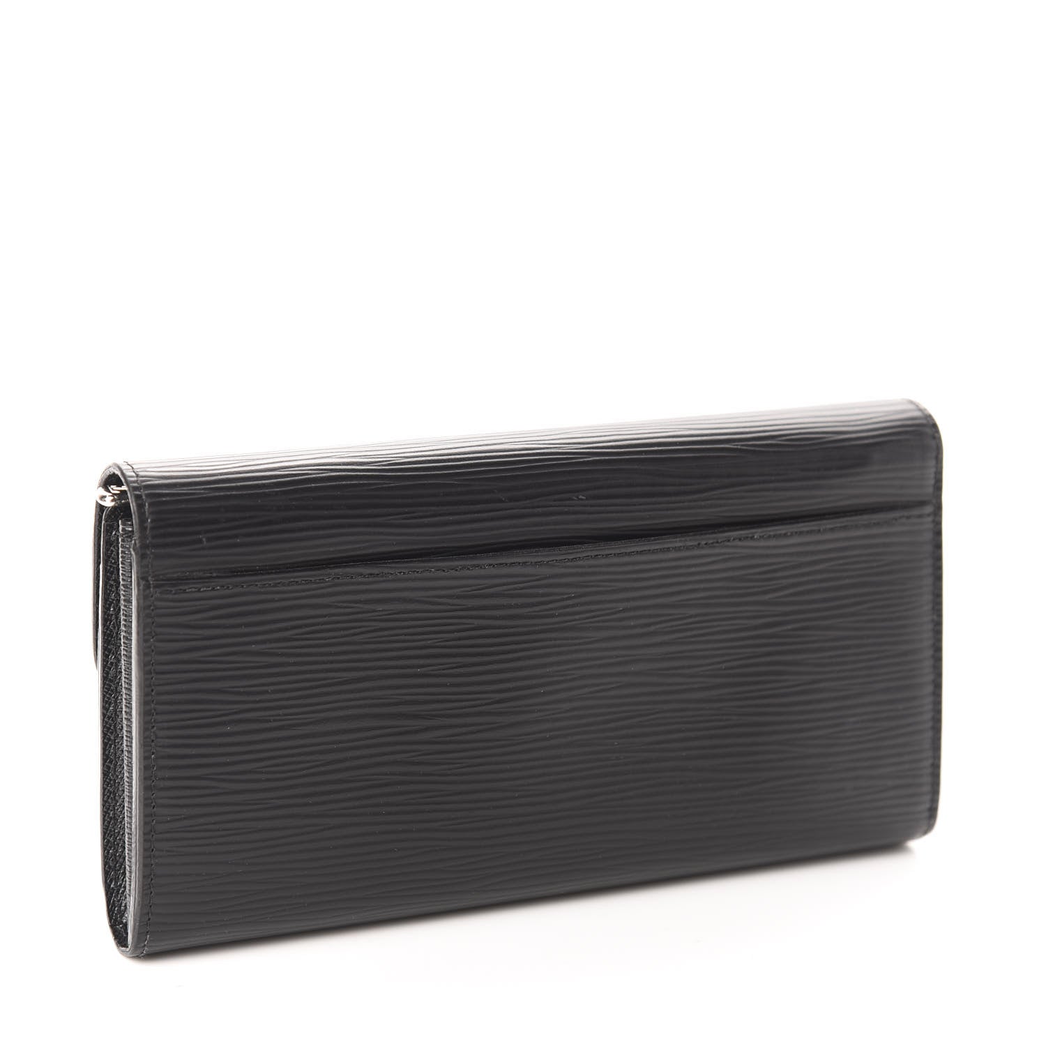 Louis Vuitton Epi Sarah Wallet NM Black 3 of 7
