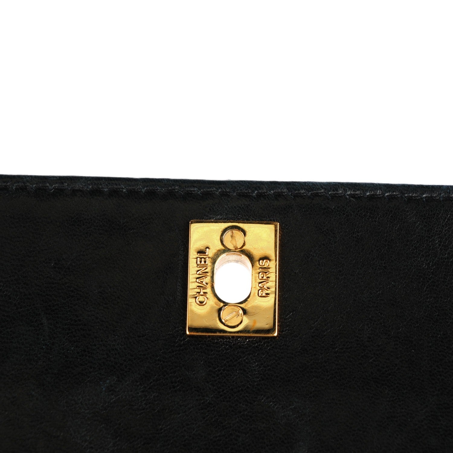 Chanel Patent Medium Kelly Flap Black 6 of 9