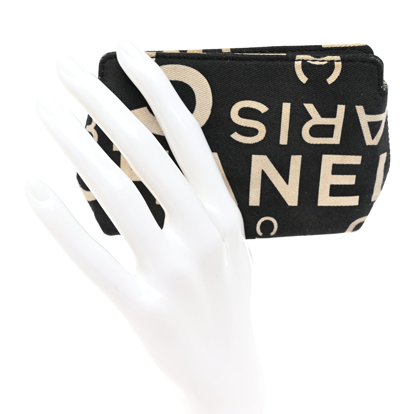 Canvas 31 Rue Cambon Pouch Black