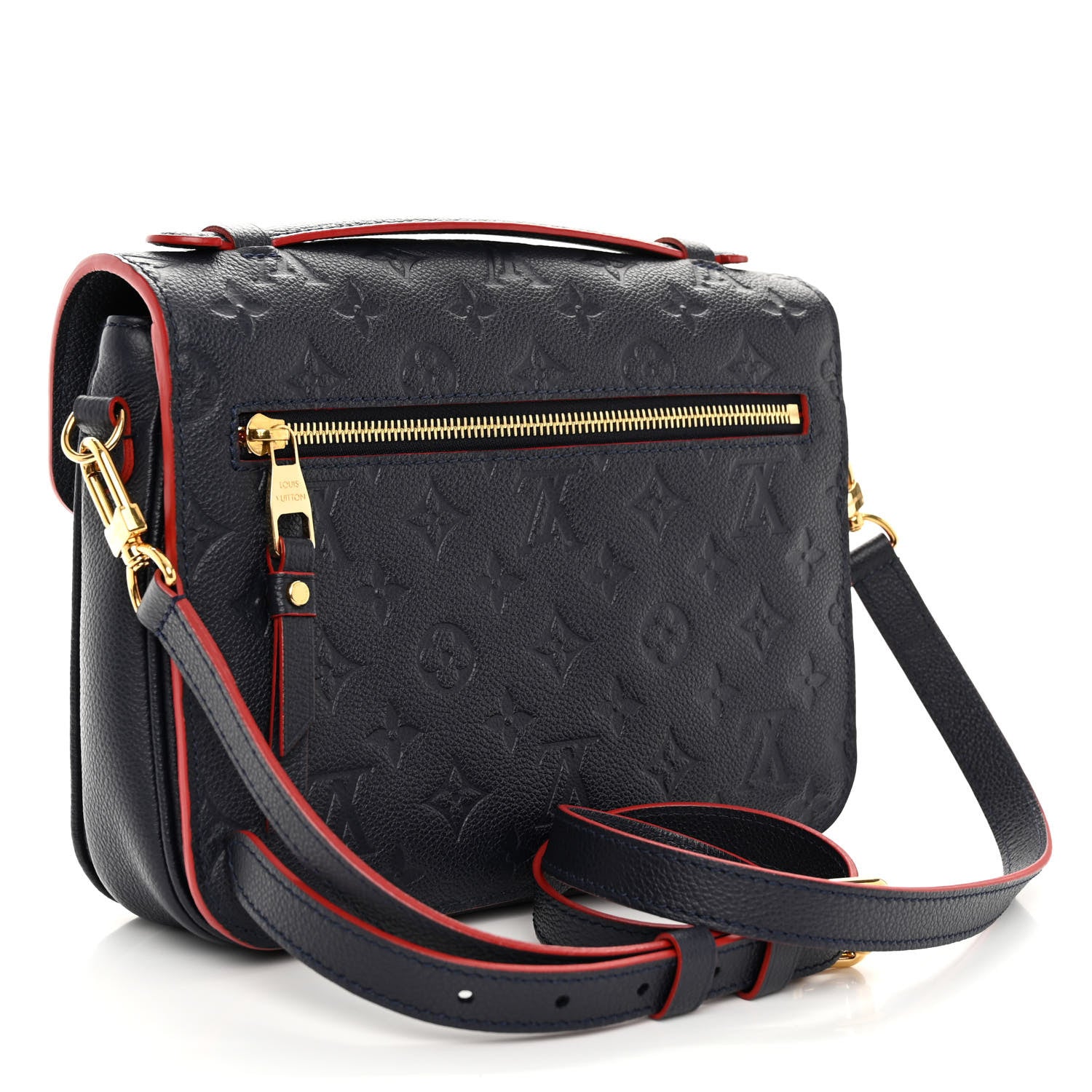 Louis Vuitton Empreinte Pochette Metis Marine Rouge 3 of 12
