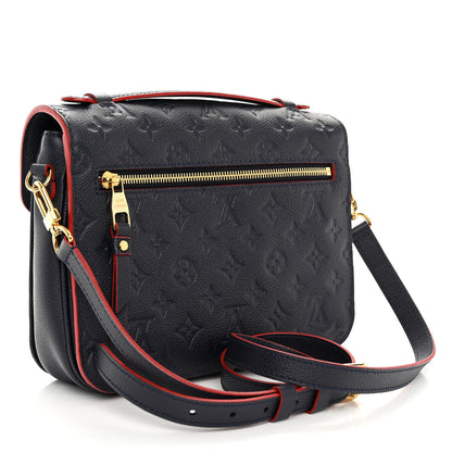 Louis Vuitton Empreinte Pochette Metis Marine Rouge 3 of 12