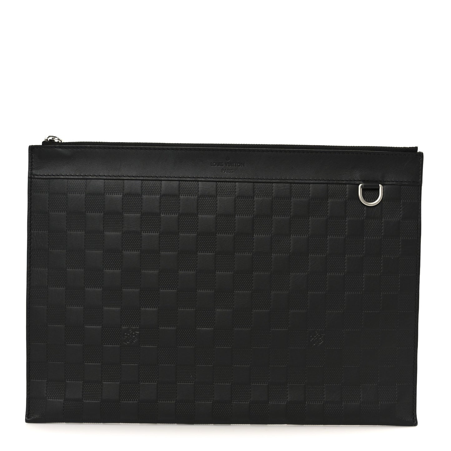 Damier Infini Discovery Pochette GM Onyx