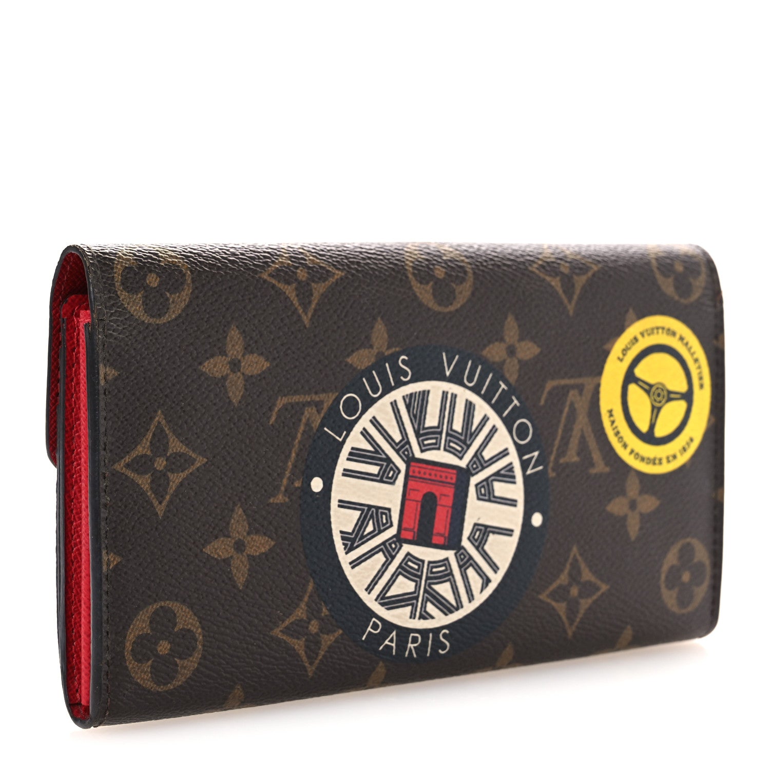 Louis Vuitton Monogram World Tour Sarah Wallet 3 of 8
