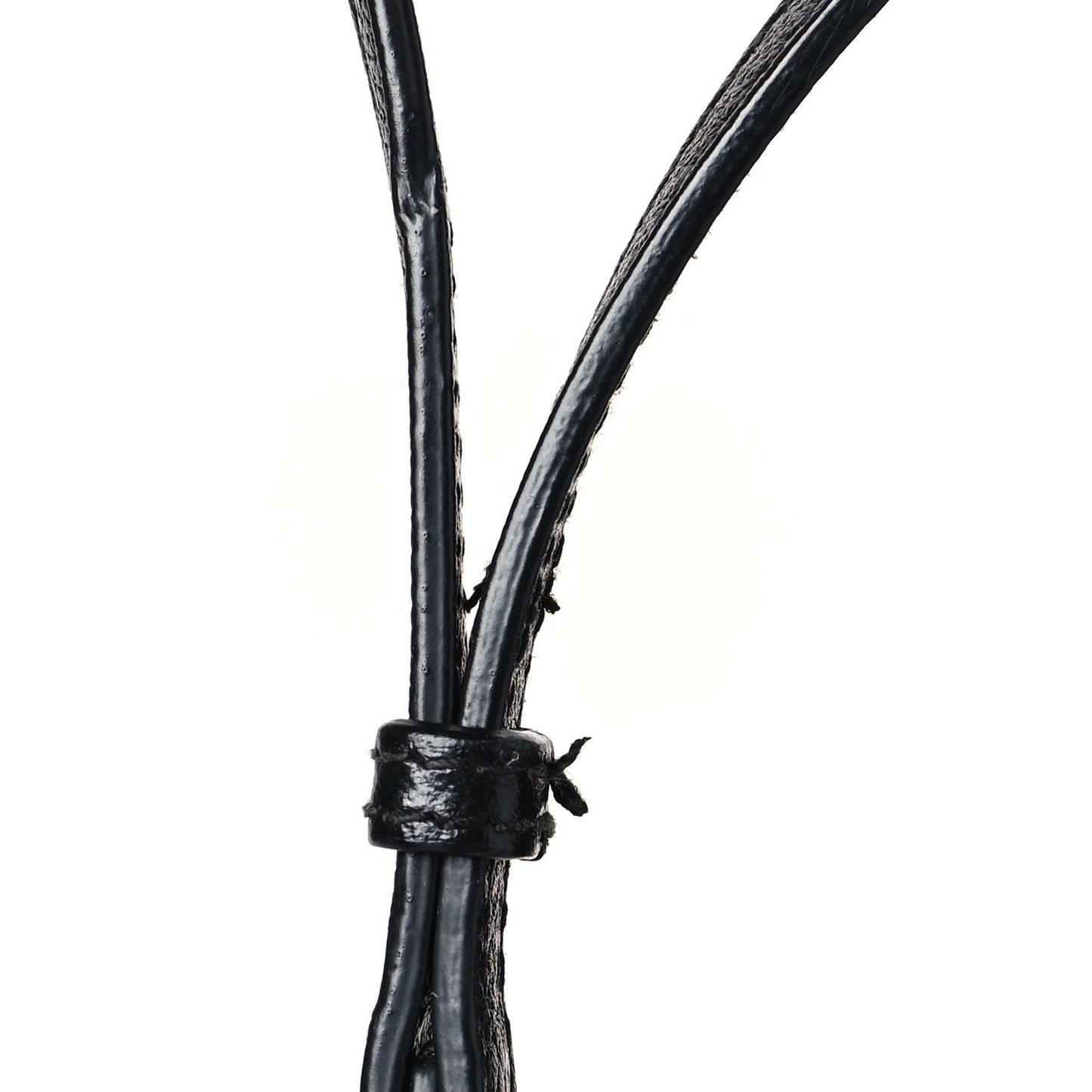 Grained Calfskin Small Hourglass Top Handle Bag Black