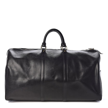 Louis Vuitton Epi Keepall 55 Black 1 of 14