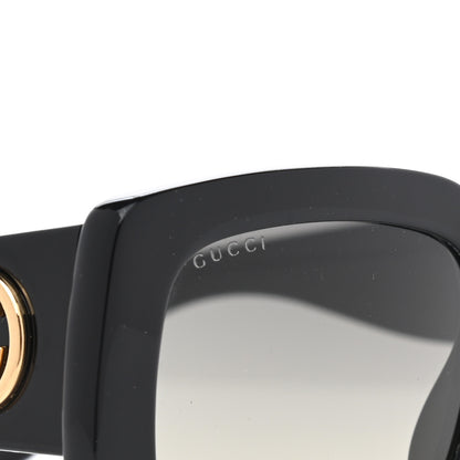 Gucci Acetate Square Frame Sunglasses GG0141S Black 5 of 8
