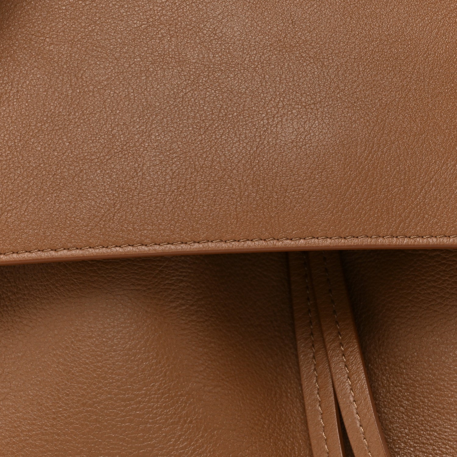 Mansur Gavriel Calfskin Soft Lady Bag Biscotto 7 of 13