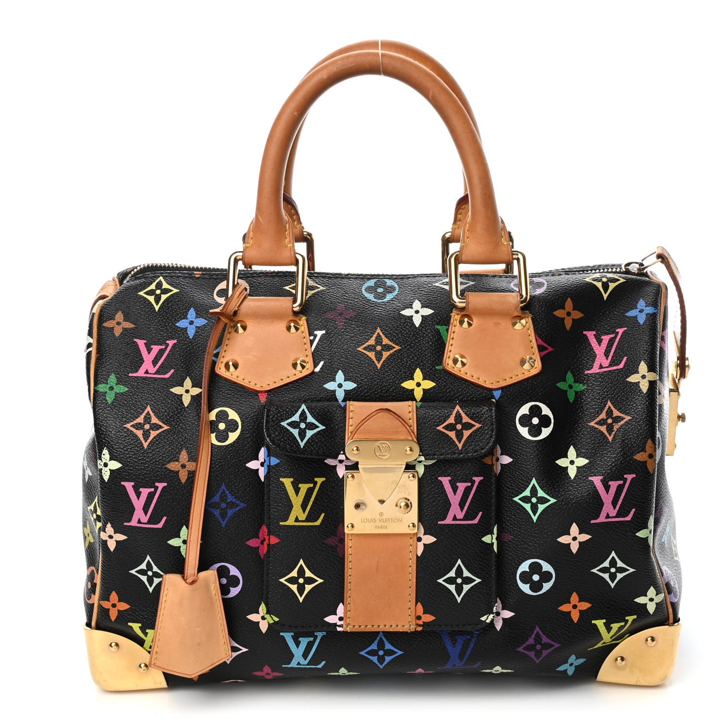 Monogram Multicolor Speedy 30 Black