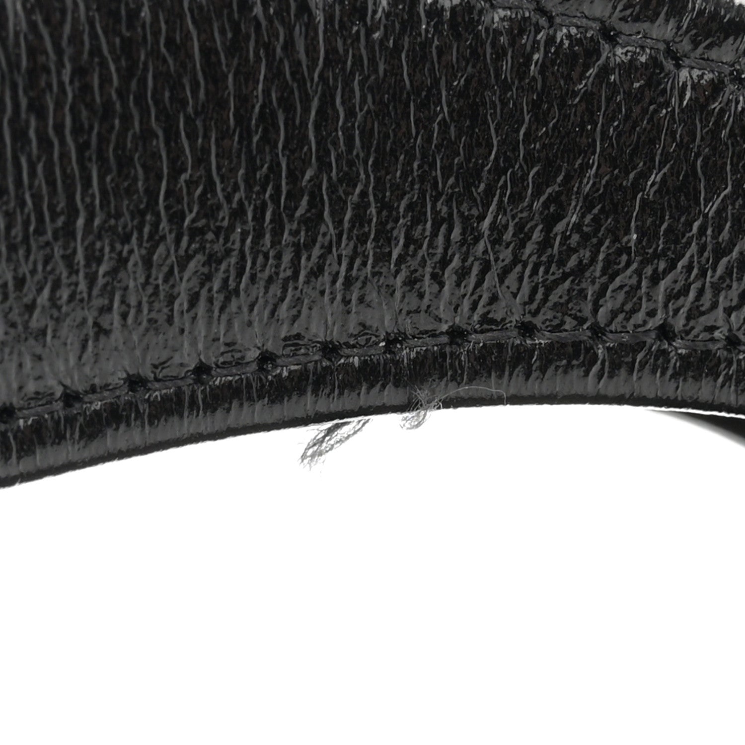 Chanel Shiny Crumpled Calfskin Quilted Nano 31 Shopping Bag Black 11 of 12