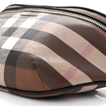 Burberry E-canvas Check Cason Bum Bag Dark Birch Brown 11 of 11