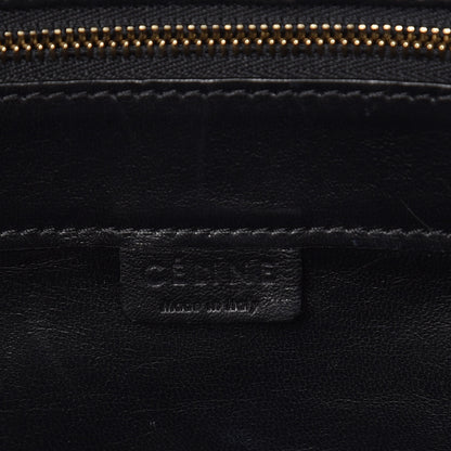 Celine Canvas Lambskin Leopard Print Vertical Cabas Black 8 of 14