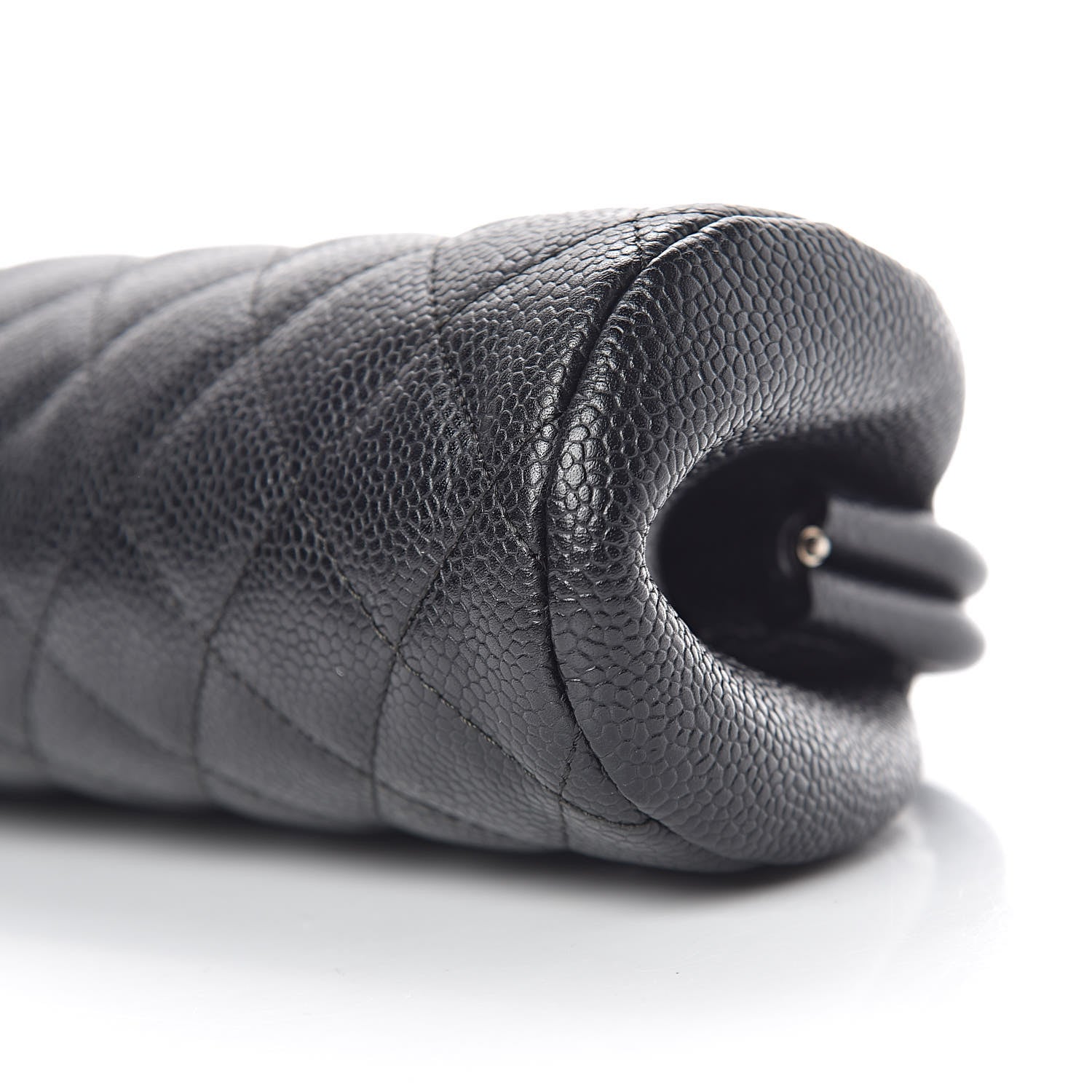 Chanel Caviar Quilted Timeless Clutch Black 6 of 9